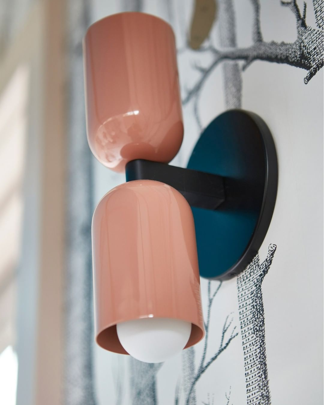 Roze dubbele tint zijdetail