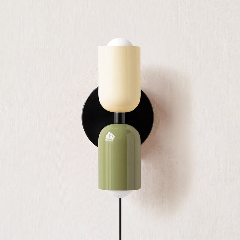 Couleur Double Plug In Wall Lamp gallery 10