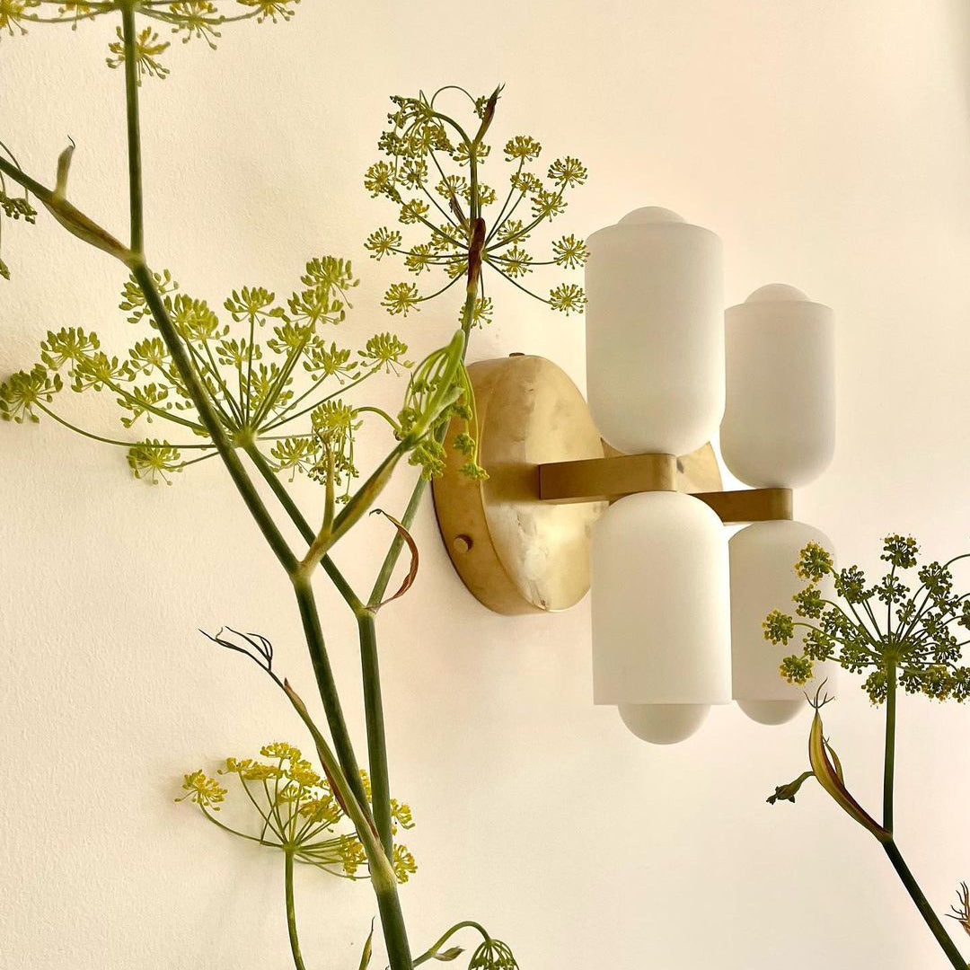 Couleur dubbele stekker wandlamp galerij 33