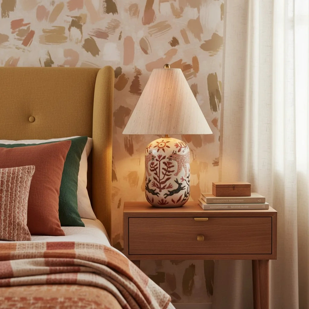 Lampe de table conique rétro en céramique et lin Plabo 5.webp__PID:30cb4e9d-27ea-48d3-aa5c-0880f7737fb2