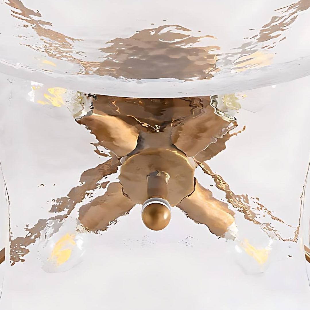Aura Modern taklampa i glas med vattenvågor, detalj1.jpg__PID:f427eb63-0203-417b-ae6e-45d4e30f1da0