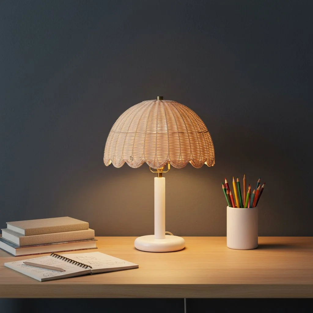 Lampada da tavolo Victoria Cozy Rattan Bubble per bambini 3.webp__PID:36b0e6f4-7c3f-49c6-ae2b-ddc4b6bbf9a2