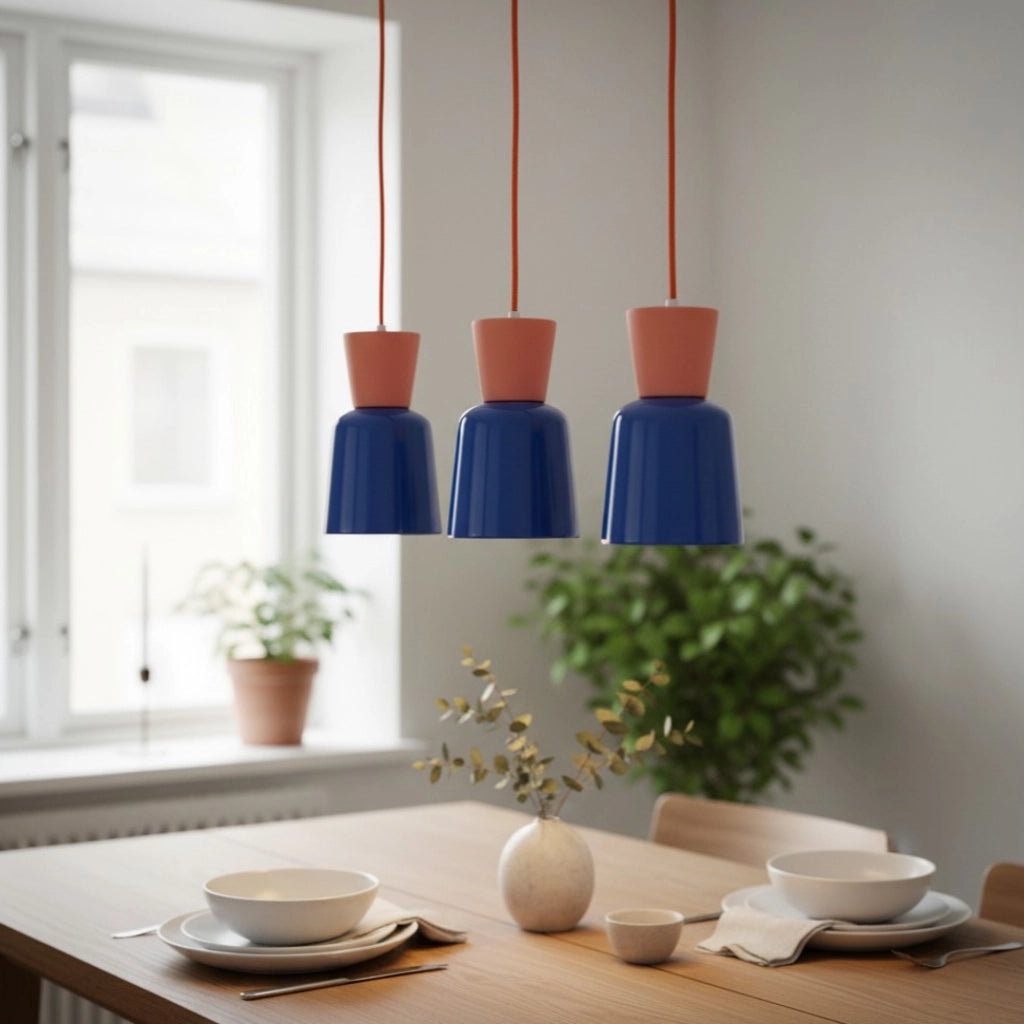 Lampada a sospensione in ceramica colorata vintage Jesper8.webp__PID:acd429c5-ef11-4b88-b2d0-288569dbe661