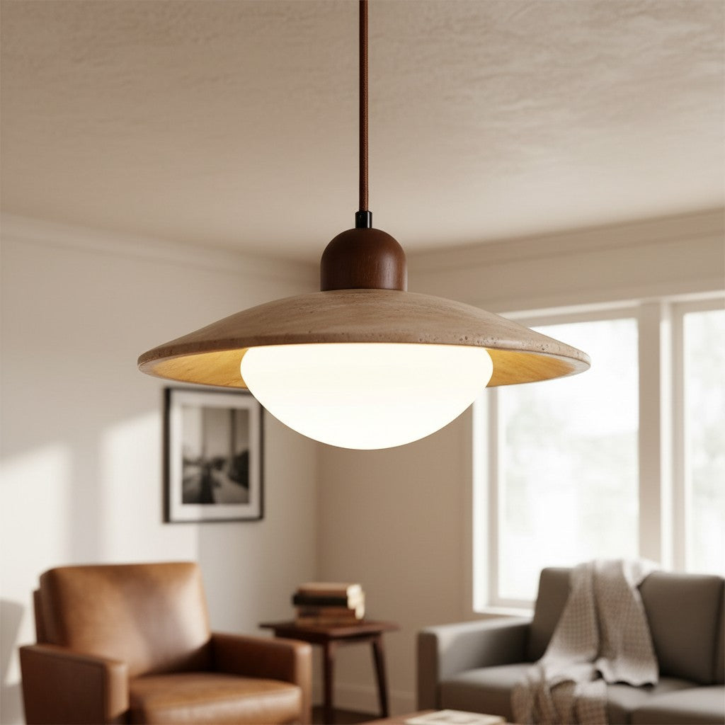 Lampada a sospensione in travertino Svana Wabi-Sabi7.webp__PID:e32f5876-51a0-46a4-86da-20f990e1ac11