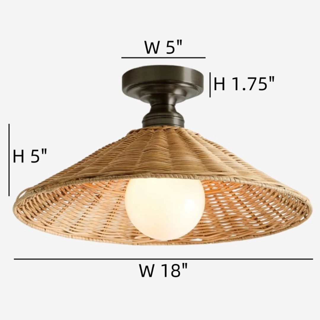 Lampada da soffitto in rattan conico Lila Farmhouse size.webp__PID:07b24bd4-6d6b-4b81-8b95-c101c56e1935
