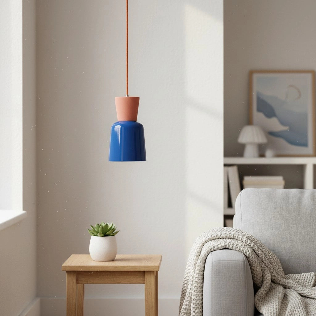 Lampada a sospensione in ceramica colorata vintage Jesper11.webp__PID:5044cc19-9e8e-4dba-9071-4be62cd825da