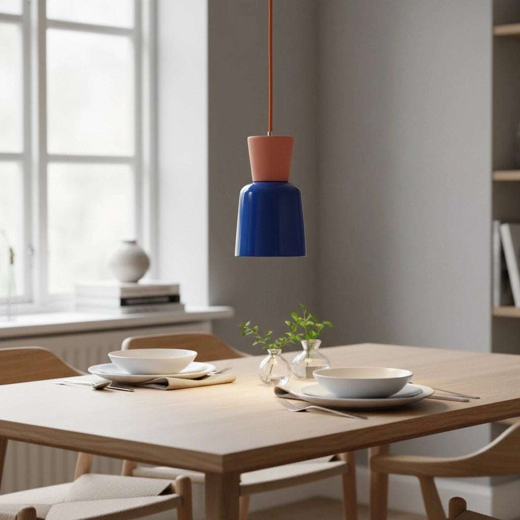 Lampada a sospensione in ceramica colorata vintage Jesper14.webp__PID:44cc199e-8e4d-4ad0-b14b-e62cd825da42