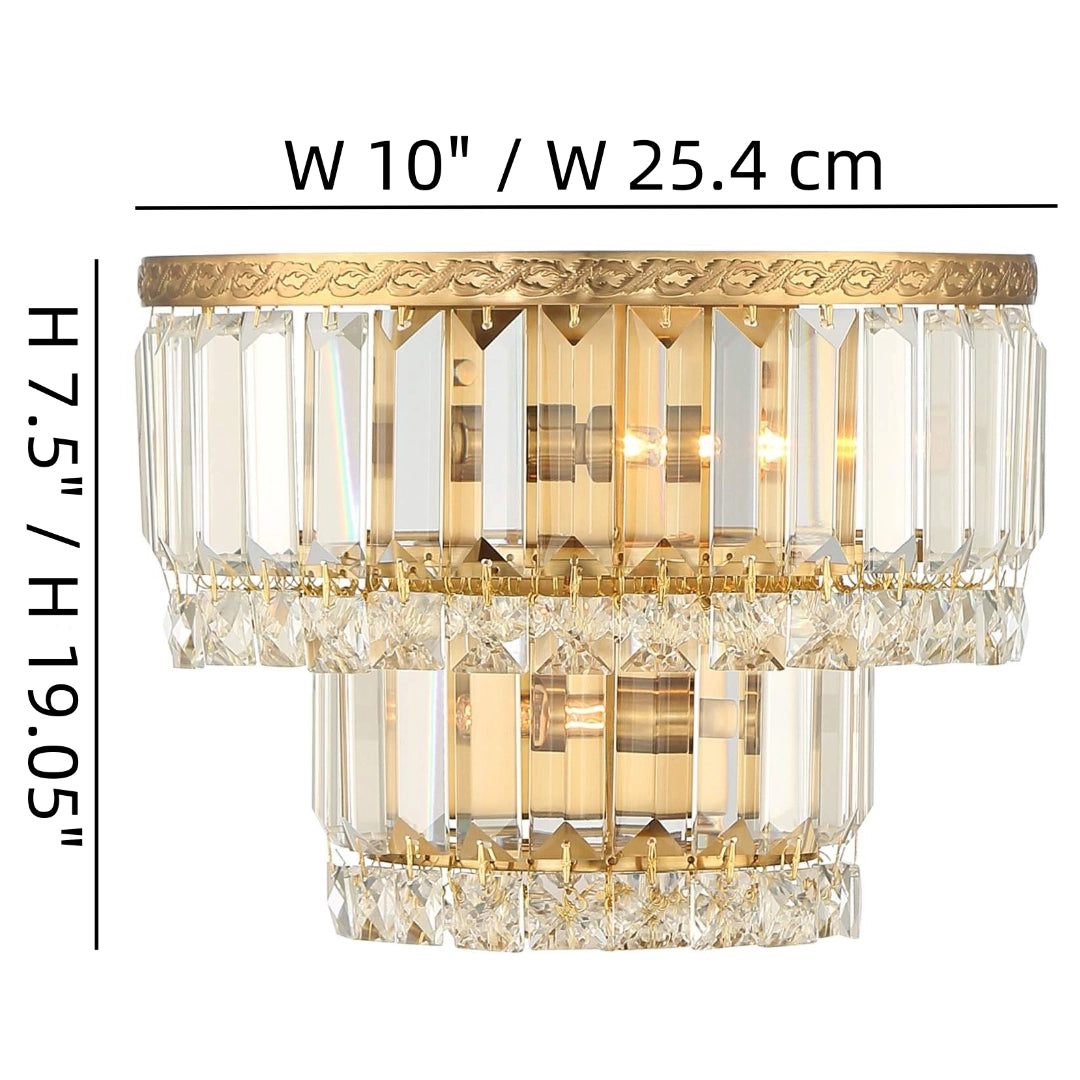 Sterling Vintage kristallglas vägglampa size.webp__PID:b5f276e4-ffd8-4de4-a507-f90a19865d5f
