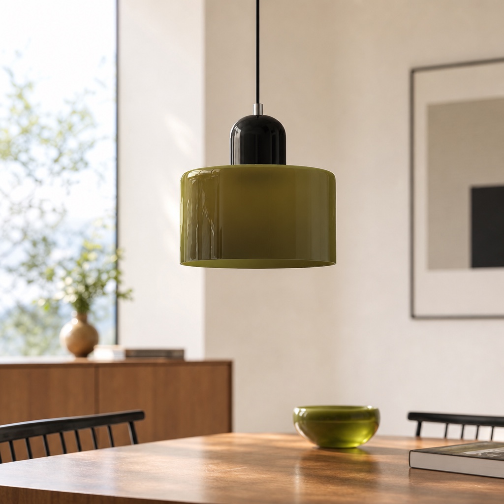 Groene tint met zwarte basis