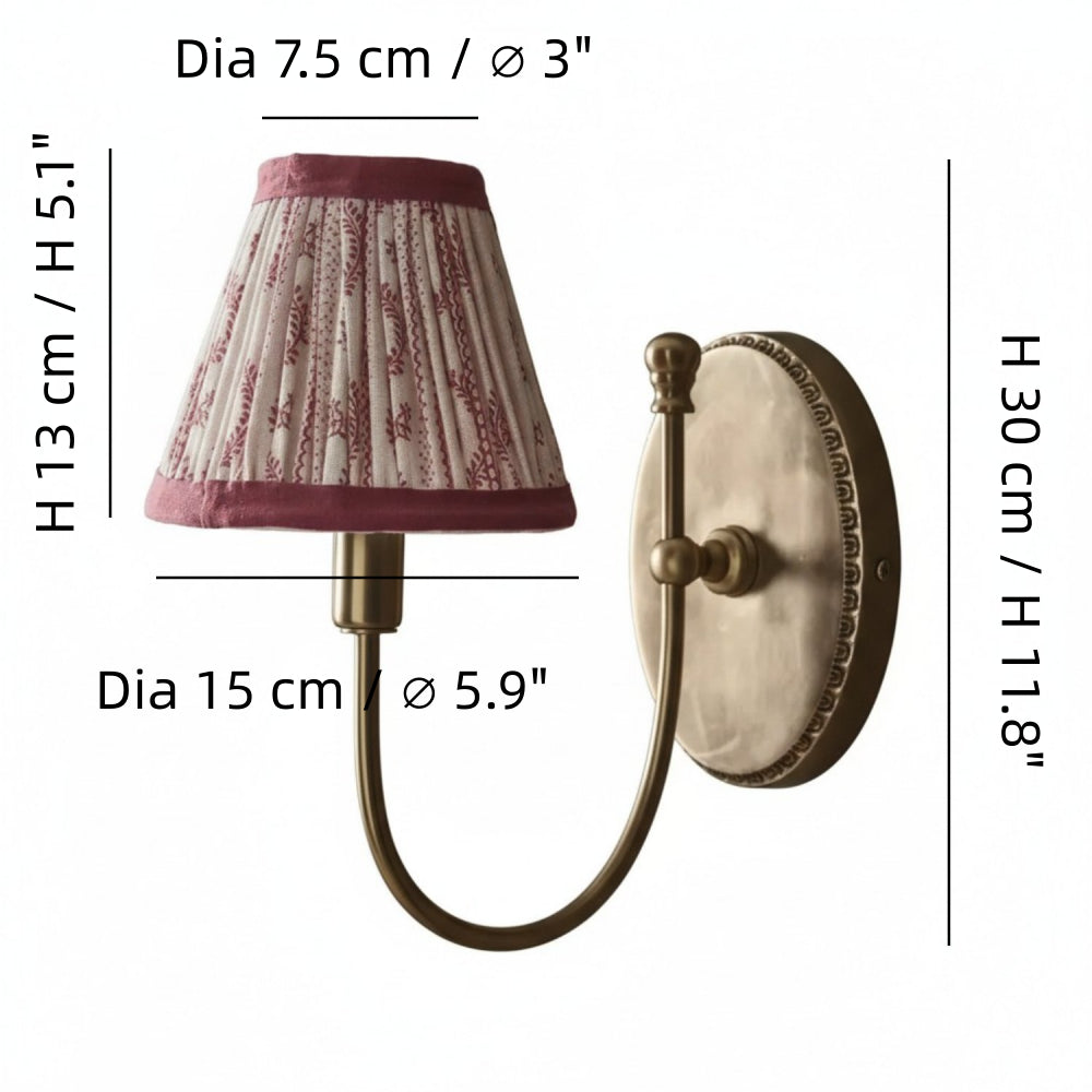 Vardan Vintage Fabric Shade Wall Sconce9.webp__PID:14c2729a-e266-460d-8590-06aedca14837