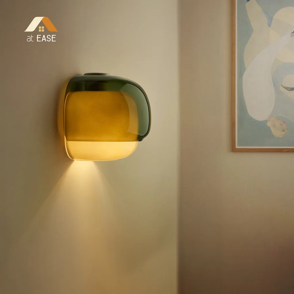 Orvenis Macaron Coloured Glass Wall Light scene9.webp__PID:b6958f17-8e9a-441a-bdac-547dde7de76f