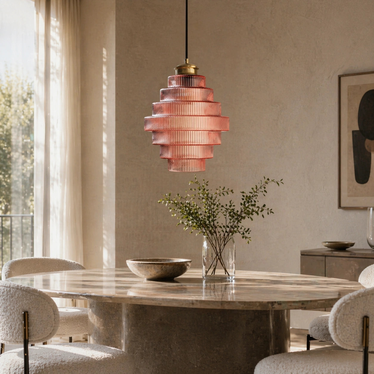 Clarity Antique Brass Striped Stained Glass Bottle Pendant Light.webp__PID:06742191-dcfc-4975-a3b6-9878a4bd1e8c