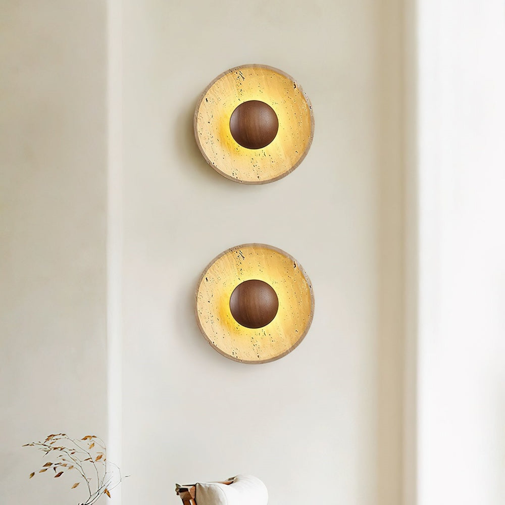 Caedralis Wabi-Sabi Travertine Round Wall Light (5).webp__PID:a01f499d-7832-424e-927d-c7595a129bb4