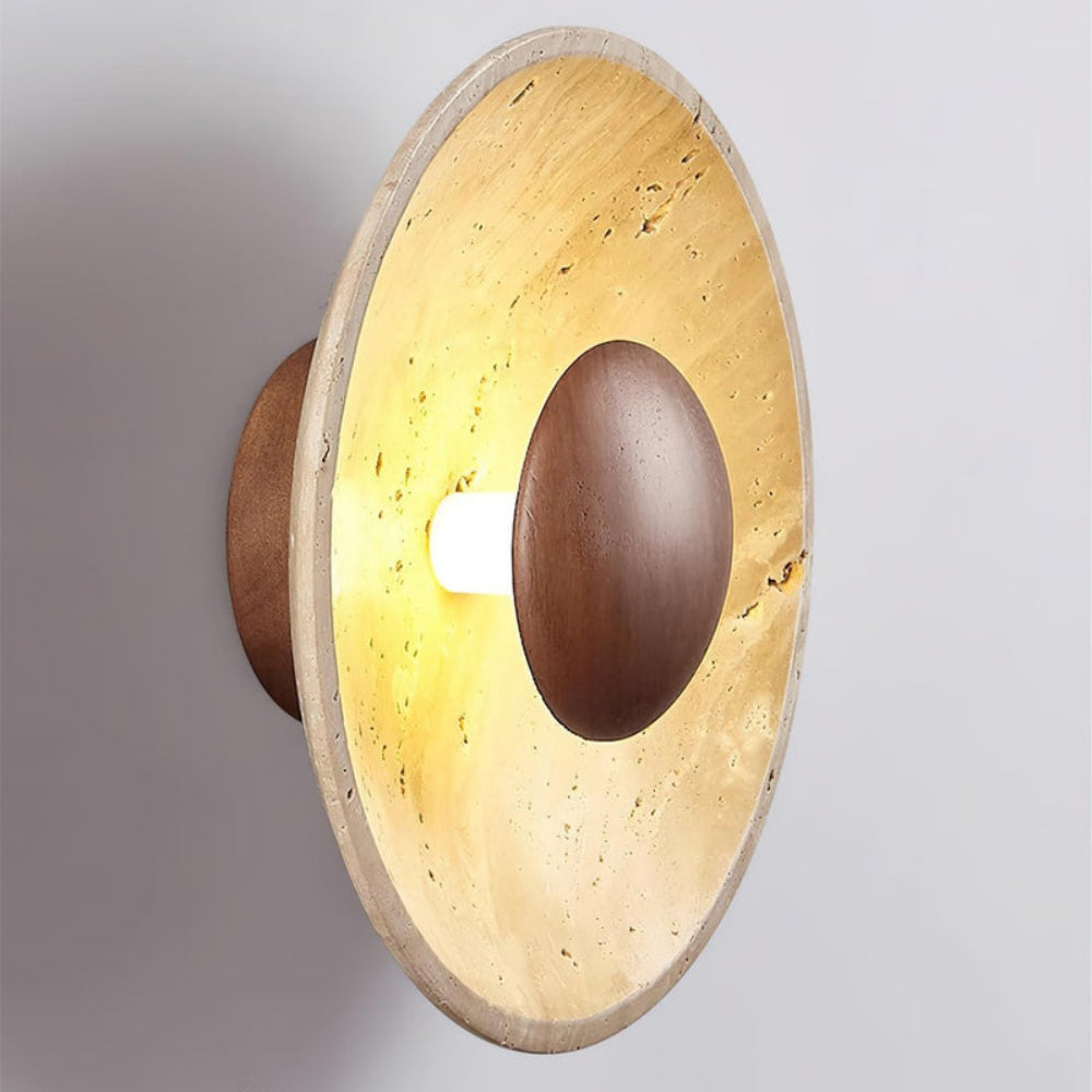 Caedralis Wabi-Sabi Travertine Round Wall Light (12).webp__PID:4e927dc7-595a-429b-b412-db38bf768364