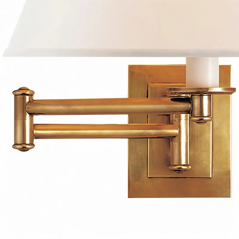 Arlington Linen Shade Metal Swing Arm Wall Lamp detail.webp__PID:4b9171d0-0b3a-4235-9c64-6e51d47943b5