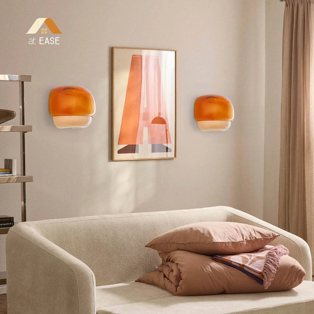 Orvenis Macaron Coloured Glass Wall Light scene3.webp__PID:2411b365-396a-4695-8f17-8e9a141a3dac