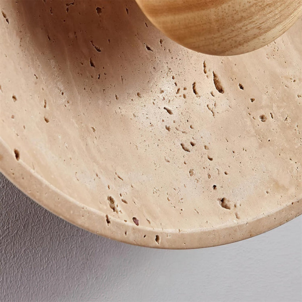 Caedralis Wabi-Sabi Travertine Round Wall Light (1).webp__PID:44b57c96-a01f-499d-b832-624e927dc759