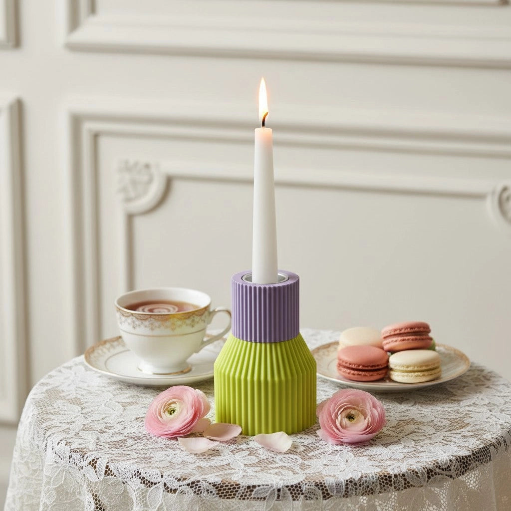 Helia Modern Color Block Plastic Candle Holder14.webp__PID:8b8b4d2c-2043-40c3-a260-42f4a1864935