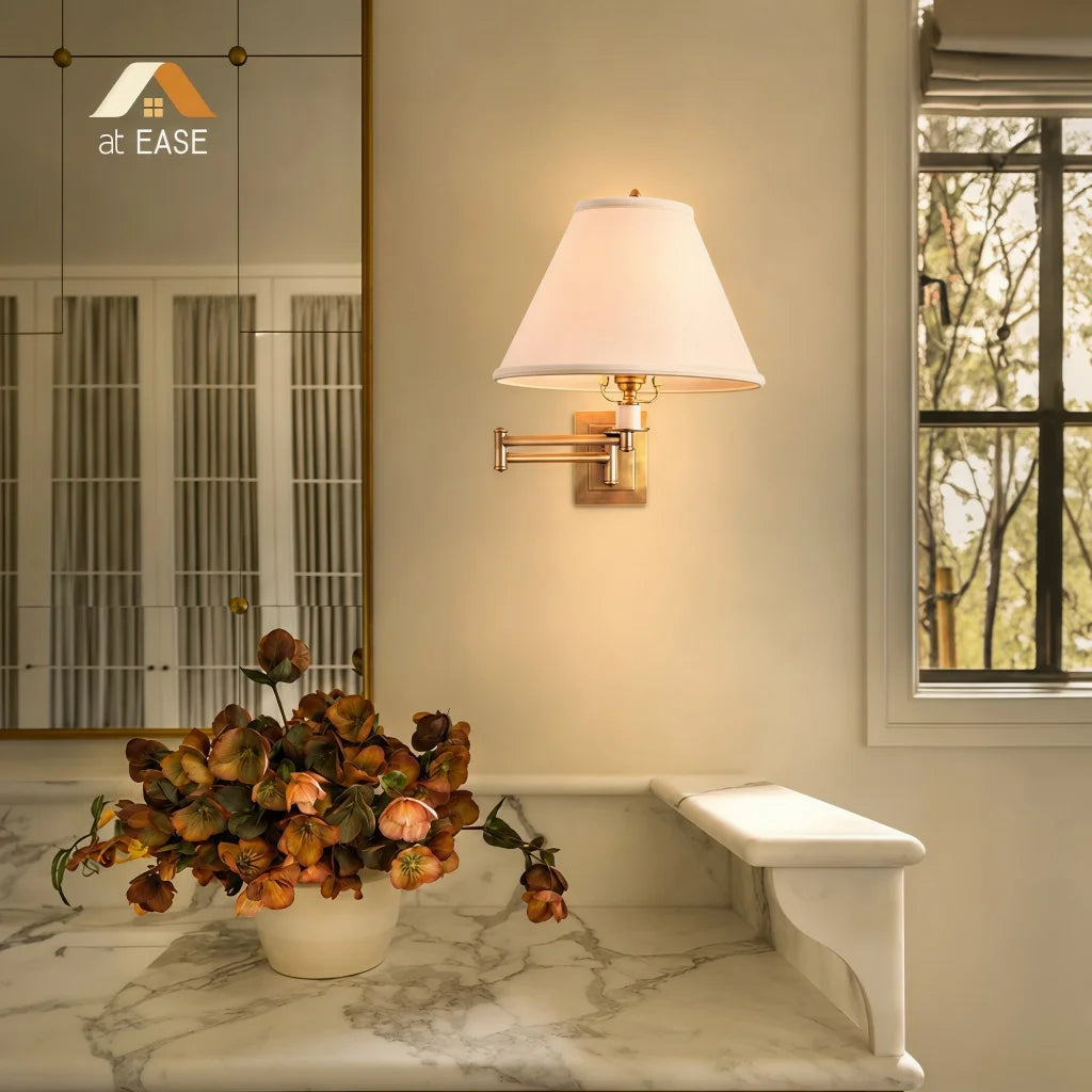 Arlington Linen Shade Metal Swing Arm Wall Lamp 2.webp__PID:a0113760-8ecb-4b91-b1d0-0b3ad2359c64