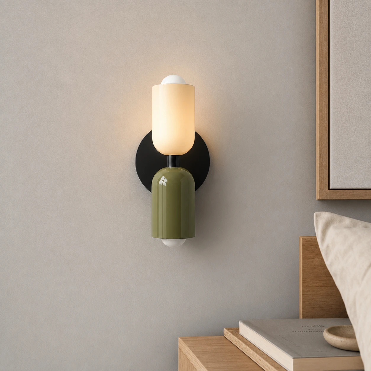 Couleur dubbele stekker wandlamp galerij 23